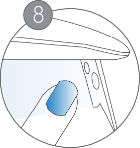 Facultatif : Etape 8. Passe ta manucure sous la lampe UV
