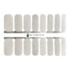 Nail Wraps - Silver Gleam - Image 2